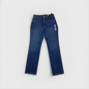 Lee Relaxed Fit Straight Leg High Rise Instantly Slims-14 Long Jeans-NWT  12751